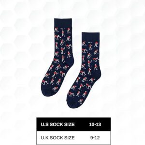 Funny Angry Golfer Socks